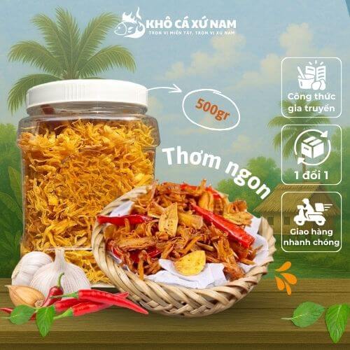 khô gà bơ tỏi