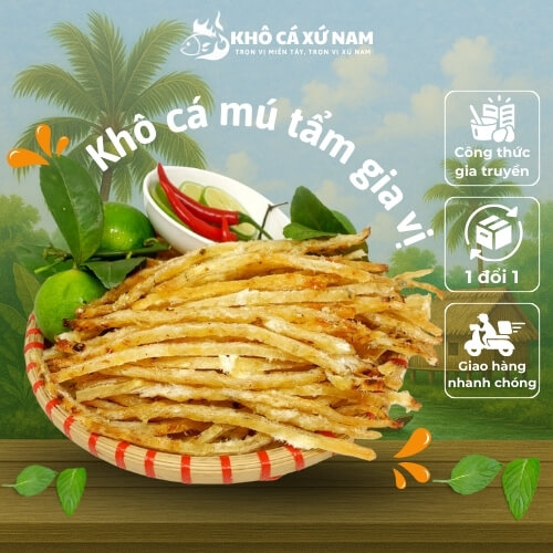 Khô cá mú tẩm vị