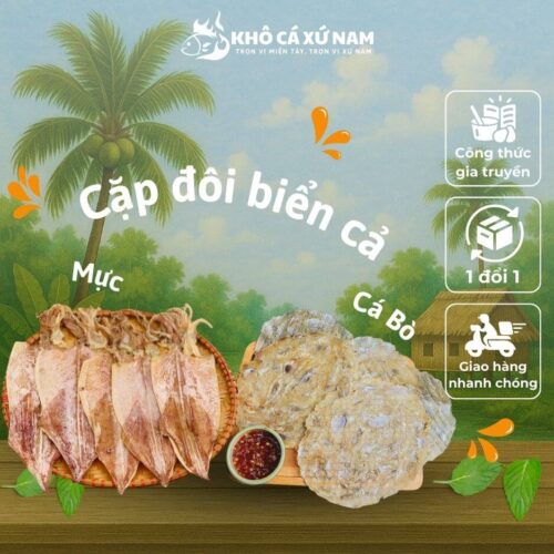 Combo cặp đôi biển cả | khô cá xứ nam