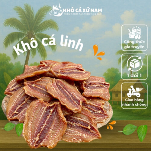 Khô cá linh Đồng Tháp |Khô Cá Xứ Nam