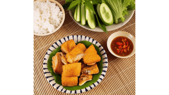 cá dứa chiên giấm đường