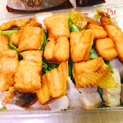 cá dứa chiên giấm đường