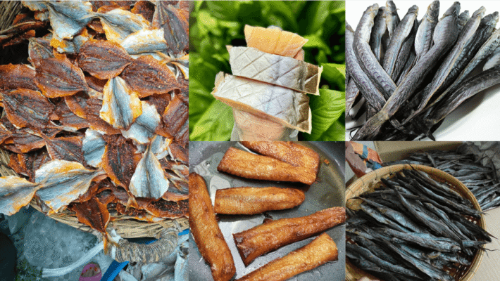 các loại khô cá