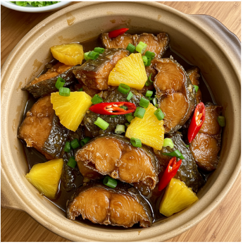 cá dứa kho thơm