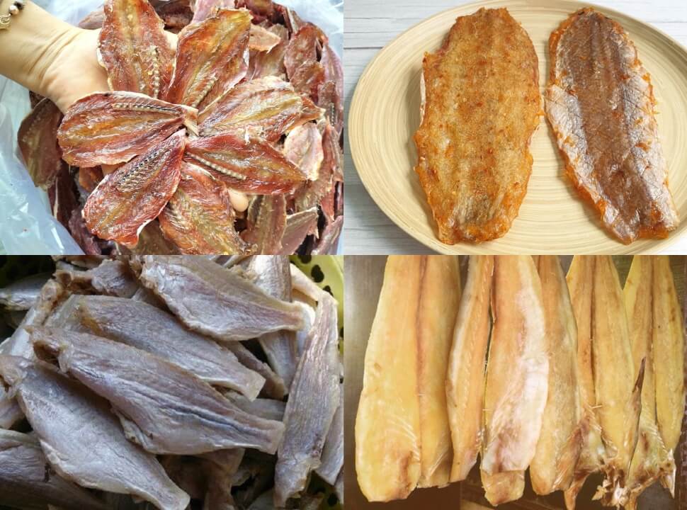 Hình ảnh các loại cá khô