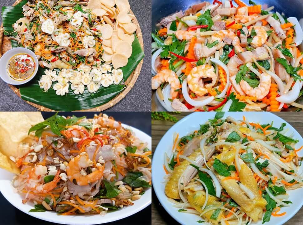 Các món gỏi ngon miền nam