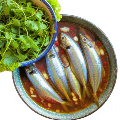 cá chỉ vàng kho măng