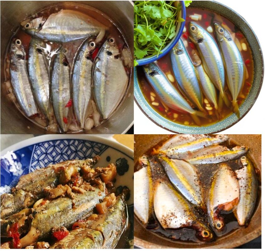 cá chỉ vàng kho măng