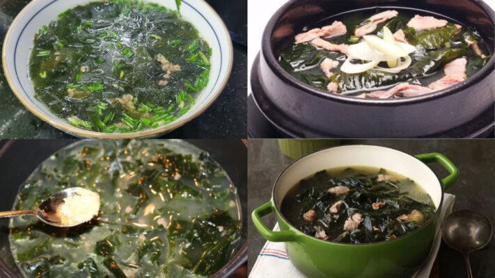 cá khoai nấu rong biển