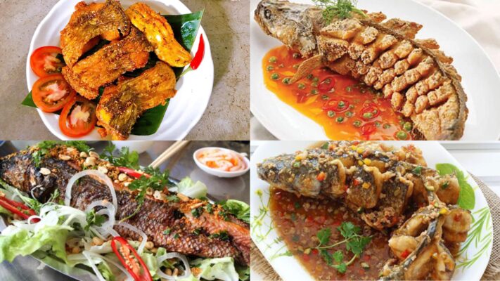 các món ngon từ khô cá lóc
