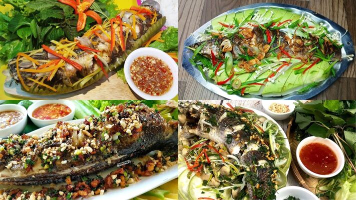 các món ngon từ khô cá lóc