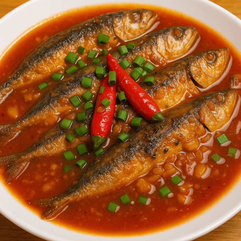 Cá Nục khô kho tiêu