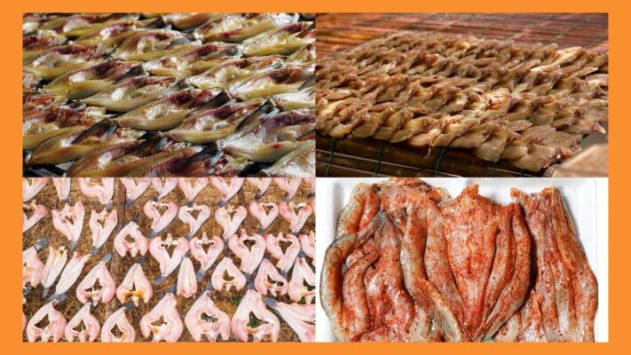 đặc sản cá khô miền tây