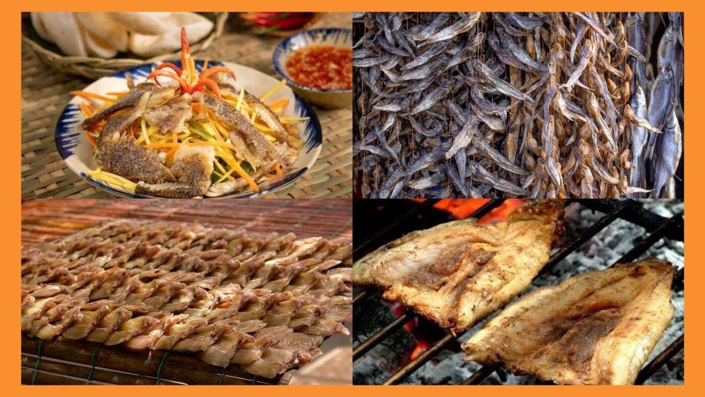 đặc sản cá khô miền tây