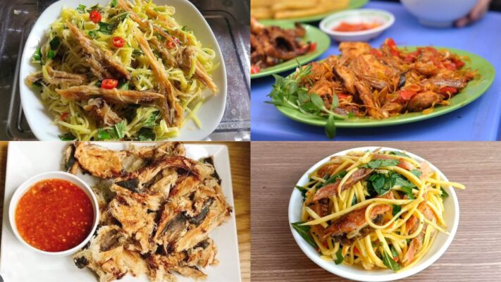 khô cá đuối làm gì ngon