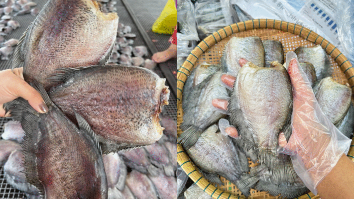 cách chế biến khô cá sặc