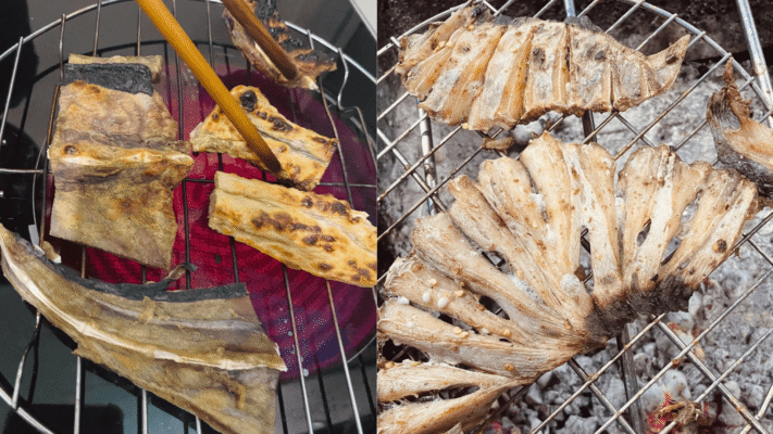 cách nướng cá đuối khô ngon