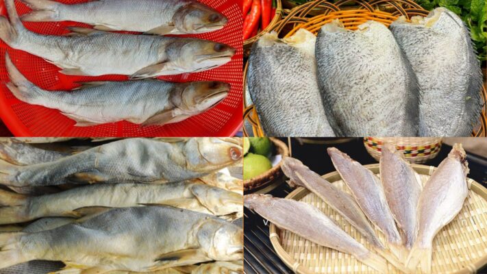 Khô cá mặn làm từ cá gì