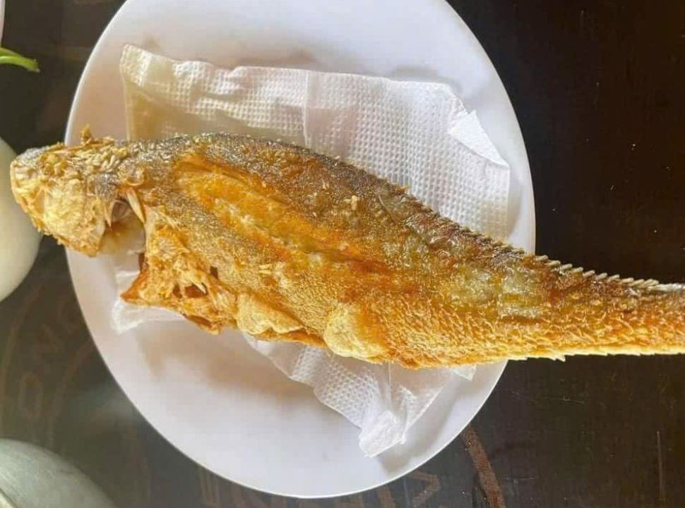 Cá sửu chiên giòn