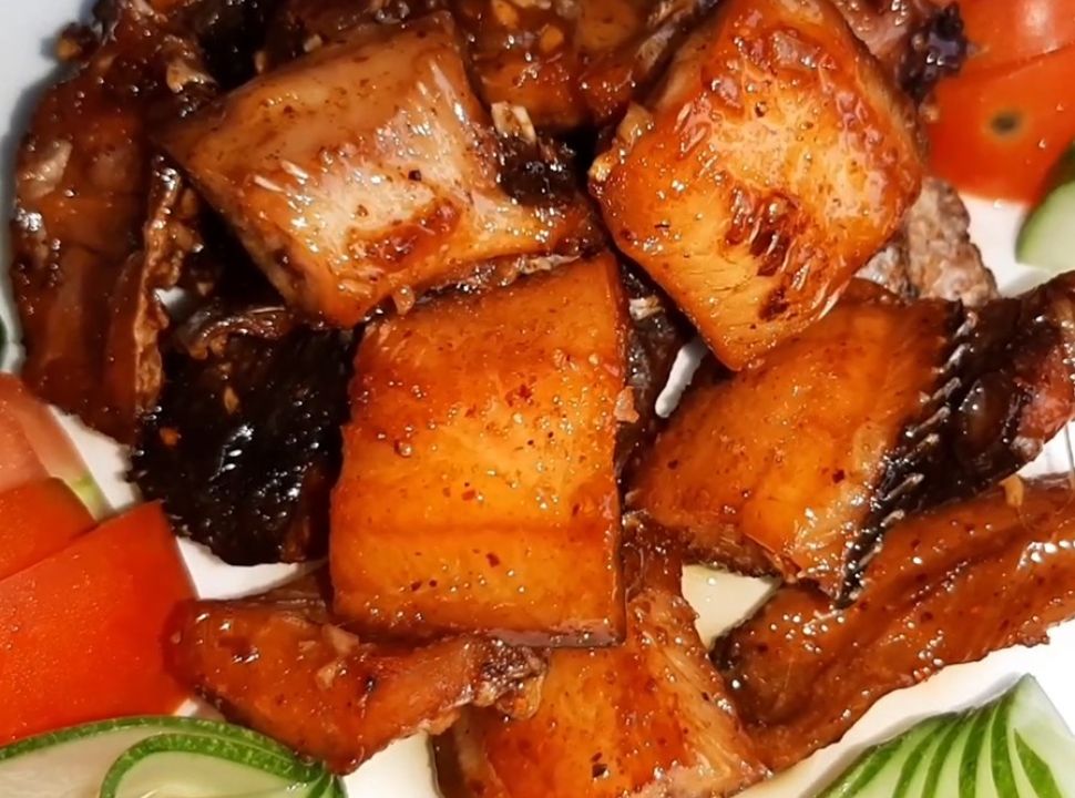 Khô cá lóc rim mắm ớt