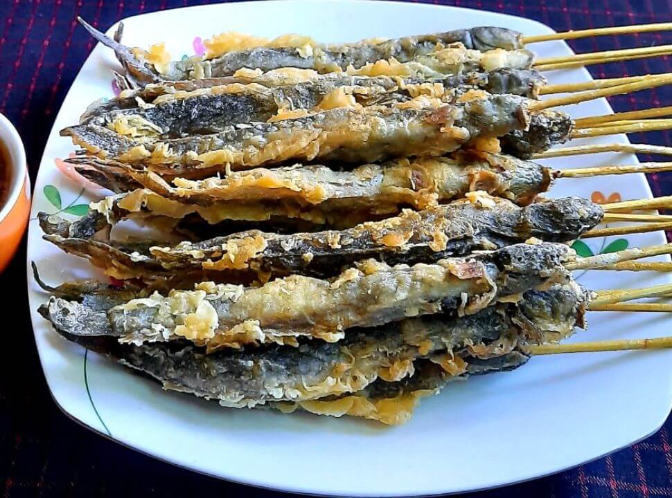 Cá thòi lòi chiên giòn