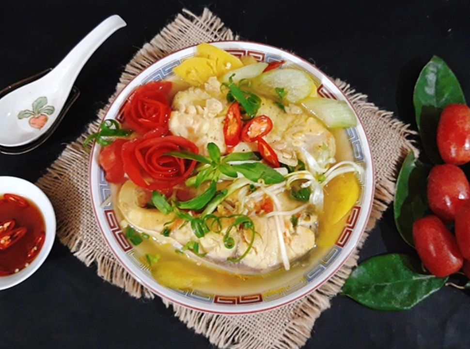 Cá sửu nấu canh chua