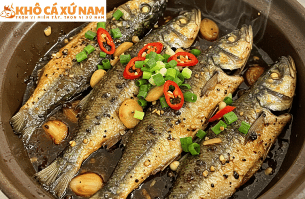 cá chạch kho tiêu