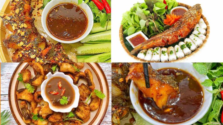 cá lóc sốt me