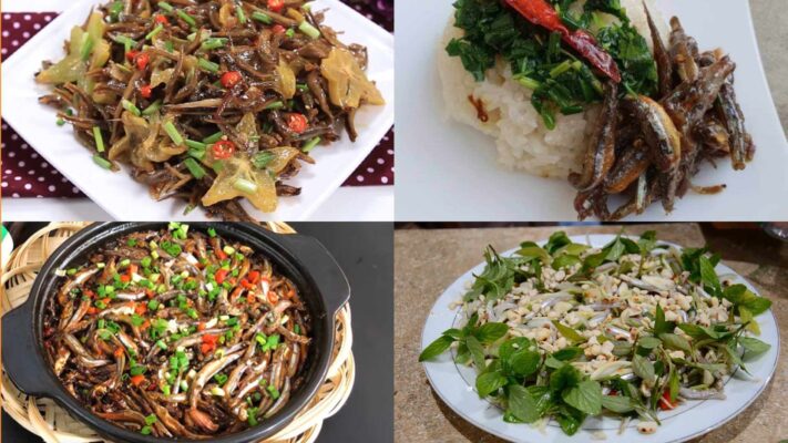 cách làm cá cơm khô chiên nước mắm